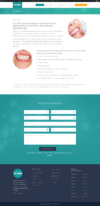 Criação de site para clínica de odontologia - Prosdente - Periodontia